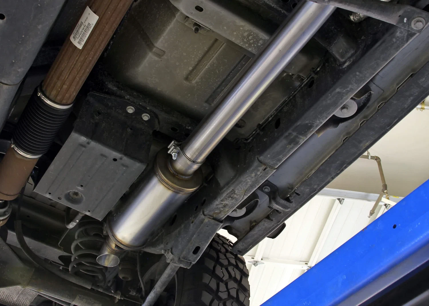 2007-2018 Jeep Wrangler Cat-Back Exhaust Flowmaster Stainless Steel